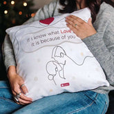 If I know what love is, it is because of you Valentines Day Gift